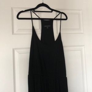 Casual black dress